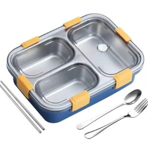 Lunch Box – Stainless Steel (Blue)