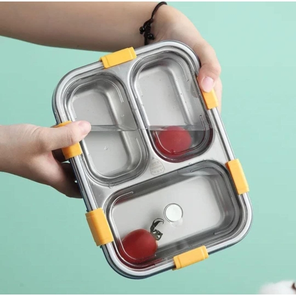 Lunch Box – Stainless Steel (Green) - Image 6