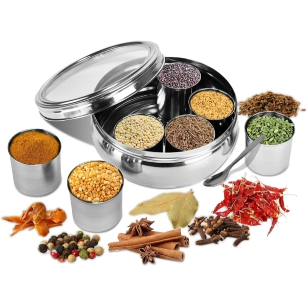 Masala Dabba (Spice Box) - Plain