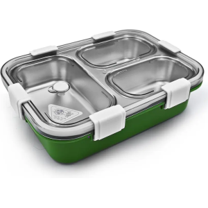 Lunch Box – Stainless Steel (Green)